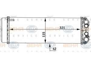 HELLA 8FH 351 313-491 šilumokaitis, salono šildymas 
 Šildymas / vėdinimas -> Šilumokaitis
928.574.047.02