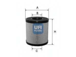 UFI 25.060.00 alyvos filtras 
 Techninės priežiūros dalys -> Techninės priežiūros intervalai
1109-AH, 1109-AJ, 1109-CK, 1109-CL