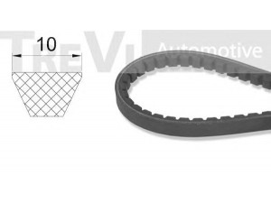 TREVI AUTOMOTIVE AVX10X1005 V formos diržas 
 Techninės priežiūros dalys -> Techninės priežiūros intervalai
0059976692, 0059976792, 0069970792