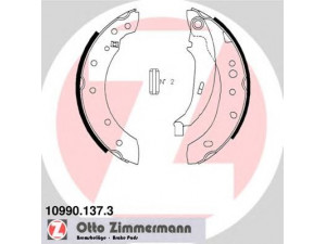 ZIMMERMANN 10990.137.3 stabdžių trinkelių komplektas, stovėjimo stabdis 
 Stabdžių sistema -> Rankinis stabdys
4241L5