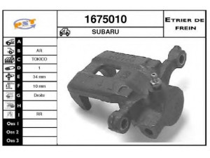 SNRA 1675010 stabdžių apkaba
25110GA180, 25110GA181, 25110GA182