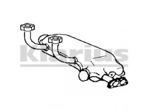 KLARIUS VW275G išleidimo kolektorius 
 Išmetimo sistema -> Išmetimo vamzdžiai
071256092, 071256092, 071256092