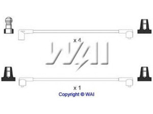 WAIglobal SL057 uždegimo laido komplektas