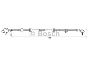 BOSCH 0 265 007 537 jutiklis, rato greitis 
 Elektros įranga -> Jutikliai
47910 AX600, 47910 AX610