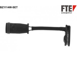 FTE BZ1114W-SET įspėjimo kontaktas, stabdžių trinkelių susidėvėjimas 
 Stabdžių sistema -> Susidėvėjimo indikatorius, stabdžių trinkelės
906 540 14 17, 906 540 15 17, 2E0 906 206 C