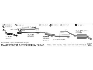 IMASAF 587000368 išmetimo sistema 
 Išmetimo sistema -> Išmetimo sistema, visa