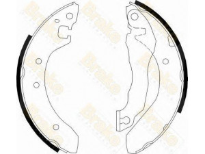 Brake ENGINEERING SH2176 stabdžių trinkelių komplektas 
 Techninės priežiūros dalys -> Papildomas remontas
GBS1106, GBS817, GBS90820, GBS90828