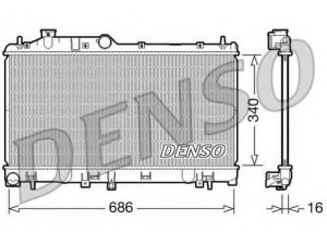 DENSO DRM36007 radiatorius, variklio aušinimas 
 Aušinimo sistema -> Radiatorius/alyvos aušintuvas -> Radiatorius/dalys
45111AG010, 45111AG011, 45119AG010