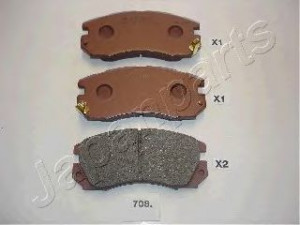 JAPANPARTS PA-708AF stabdžių trinkelių rinkinys, diskinis stabdys 
 Techninės priežiūros dalys -> Papildomas remontas
26296FA041