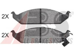 A.B.S. 38650 OE stabdžių trinkelių rinkinys, diskinis stabdys 
 Techninės priežiūros dalys -> Papildomas remontas
4728240, 4882070, 4897746AA, 5016228AA