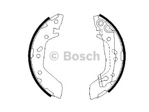 BOSCH 0 986 487 655 stabdžių trinkelių komplektas 
 Techninės priežiūros dalys -> Papildomas remontas
58305 1AA00, 58305 25A00