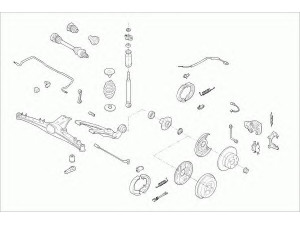 LEMFÖRDER BMW-3COM-RL003 vairavimo mechanizmas; rato pakaba 
 Ašies montavimas/vairavimo mechanizmas/ratai -> Prekių paieška pagal schemą