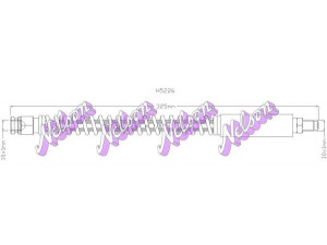 Brovex-Nelson H5226 stabdžių žarnelė 
 Stabdžių sistema -> Stabdžių žarnelės
480651, 480651