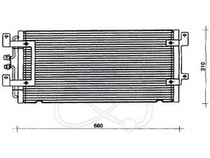 ELECTRO AUTO 30B0048 kondensatorius, oro kondicionierius 
 Oro kondicionavimas -> Kondensatorius
701820413D, 701820413H