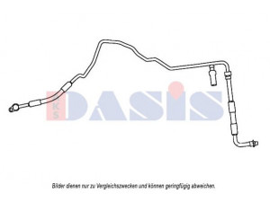 AKS DASIS 885847N aukšto slėgio linija, oro kondicionavimas 
 Oro kondicionavimas -> Žarnelės/vamzdeliai
1384278, 1418069, 1466255, 1495764