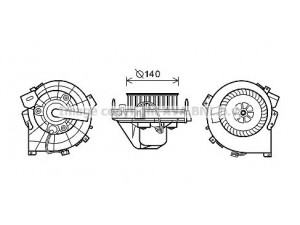 PRASCO OL8609 elektrovariklis, vidinis pūtiklis 
 Šildymas / vėdinimas -> Orpūtė/dalys
1845222, 24436989