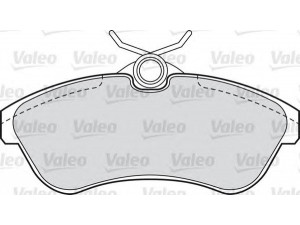 VALEO 598501 stabdžių trinkelių rinkinys, diskinis stabdys 
 Techninės priežiūros dalys -> Papildomas remontas
4252-37, 425237, 4253-72, 425372