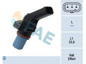 FAE 79343 RPM jutiklis, automatinė transmisija 
 Transmisija -> Automatinė pavarų dėžė -> Jutiklis
02T 906 207 A, 02T 906 207 A