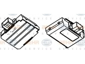 HELLA 5HL 351 321-731 valdymo blokas, šildymas / ventiliacija
BOA91596