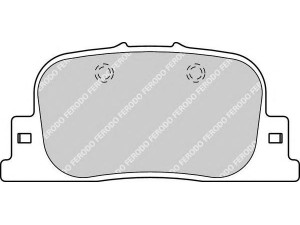 FERODO FDB1686 stabdžių trinkelių rinkinys, diskinis stabdys 
 Techninės priežiūros dalys -> Papildomas remontas
0446632030, 0446632040, 0446647010