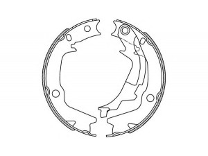 OPEN PARTS BSA2232.00 stabdžių trinkelių komplektas 
 Techninės priežiūros dalys -> Papildomas remontas
583501CA00, 5835038A10, 5835038A20