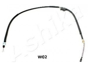 ASHIKA 131-0W-W02 trosas, stovėjimo stabdys 
 Stabdžių sistema -> Valdymo svirtys/trosai
96245829