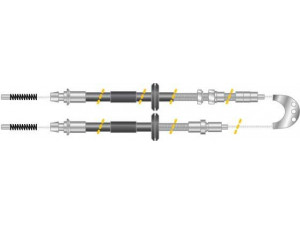 MGA KC4220 trosas, stovėjimo stabdys 
 Stabdžių sistema -> Valdymo svirtys/trosai