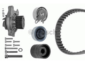 BOSCH 1 987 946 449 vandens siurblio ir paskirstymo diržo komplektas 
 Aušinimo sistema -> Vandens siurblys/tarpiklis -> Vandens siurblys