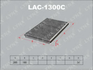 LYNXauto LAC-1300C filtras, salono oras 
 Techninės priežiūros dalys -> Techninės priežiūros intervalai
6447.KL, 6447.NV, 6479.32, 6479.41