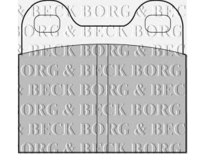BORG & BECK BBP1260 stabdžių trinkelių rinkinys, diskinis stabdys 
 Techninės priežiūros dalys -> Papildomas remontas
10514260040225, 105262600300, 10526260030025