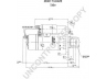 PRESTOLITE ELECTRIC M0017324ME starteris