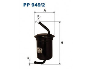 FILTRON PP949/2 kuro filtras 
 Techninės priežiūros dalys -> Papildomas remontas
0K01120490C