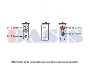 AKS DASIS 840191N išsiplėtimo vožtuvas, oro kondicionavimas 
 Oro kondicionavimas -> Vožtuvai
922009H205