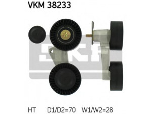 SKF VKM 38233 įtempiklio skriemulys, V formos rumbuotas diržas 
 Diržinė pavara -> V formos rumbuotas diržas/komplektas -> Įtempiklio skriemulys
11 28 1 742 858