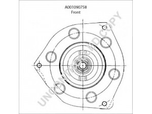PRESTOLITE ELECTRIC A001090758 kintamosios srovės generatorius