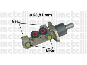 METELLI 05-0253 pagrindinis cilindras, stabdžiai 
 Stabdžių sistema -> Pagrindinis stabdžių cilindras
4601.E1, 71739999, 9567205380, 4601.E1