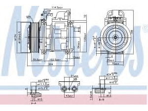 NISSENS 890023 kompresorius, oro kondicionierius 
 Oro kondicionavimas -> Kompresorius/dalys
0002340811, 5412300011, 5412300111