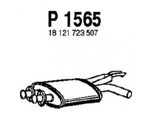 FENNO P1565 vidurinis duslintuvas 
 Išmetimo sistema -> Duslintuvas
18121723507