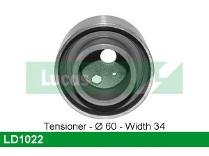 LUCAS ENGINE DRIVE LD1022 įtempiklio skriemulys, paskirstymo diržas
0K551-12-700B, OK551-12-700B