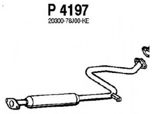 FENNO P4197 vidurinis duslintuvas 
 Išmetimo sistema -> Duslintuvas
20300-78J00
