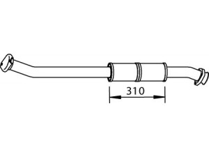 DINEX 33343 katalizatoriaus keitiklis 
 Išmetimo sistema -> Katalizatoriaus keitiklis
170571, 1705CV, 1313583080, 1319603080
