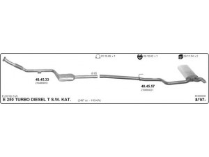 IMASAF 553000046 išmetimo sistema 
 Išmetimo sistema -> Išmetimo sistema, visa