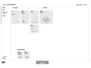 DINEX 128100043 išmetimo sistema 
 Išmetimo sistema -> Išmetimo sistema, visa