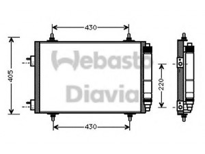 WEBASTO 82D0225536A kondensatorius, oro kondicionierius 
 Oro kondicionavimas -> Kondensatorius
6455AA, 9638574080, 9643179980