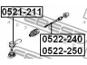 FEBEST 0521-211 skersinės vairo trauklės galas
8AG4-32-280, GA2A-32-280A