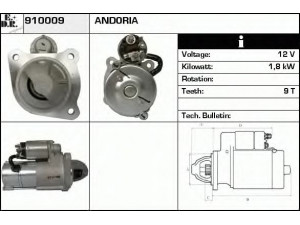 EDR 910009 starteris