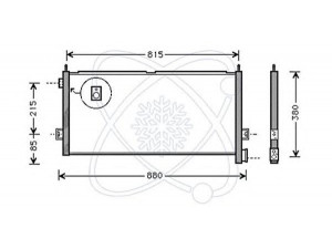 ELECTRO AUTO 30X0024 kondensatorius, oro kondicionierius 
 Oro kondicionavimas -> Kondensatorius
20555299, 20838901, 21086300