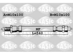 SASIC 6606183 stabdžių žarnelė 
 Stabdžių sistema -> Stabdžių žarnelės
6384281035, 6384282135