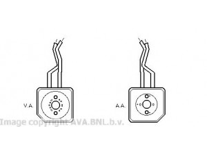 AVA QUALITY COOLING VW3100 alyvos aušintuvas, variklio alyva 
 Aušinimo sistema -> Radiatorius/alyvos aušintuvas -> Alyvos aušintuvas
036117021G, 036117021G, 036117021G