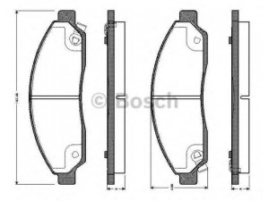 BOSCH 0 986 TB3 042 stabdžių trinkelių rinkinys, diskinis stabdys 
 Techninės priežiūros dalys -> Papildomas remontas
8-97318-669-0, 8-97368-252-0, 89040317